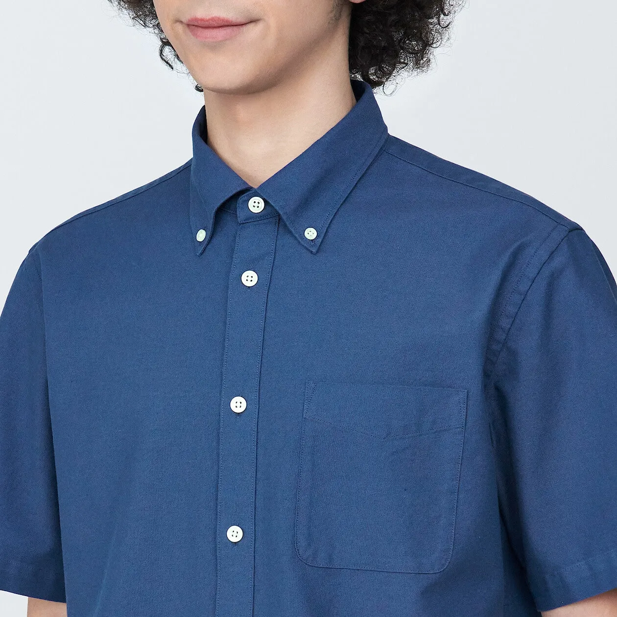 Washed Oxford Short Sleeve Shirt