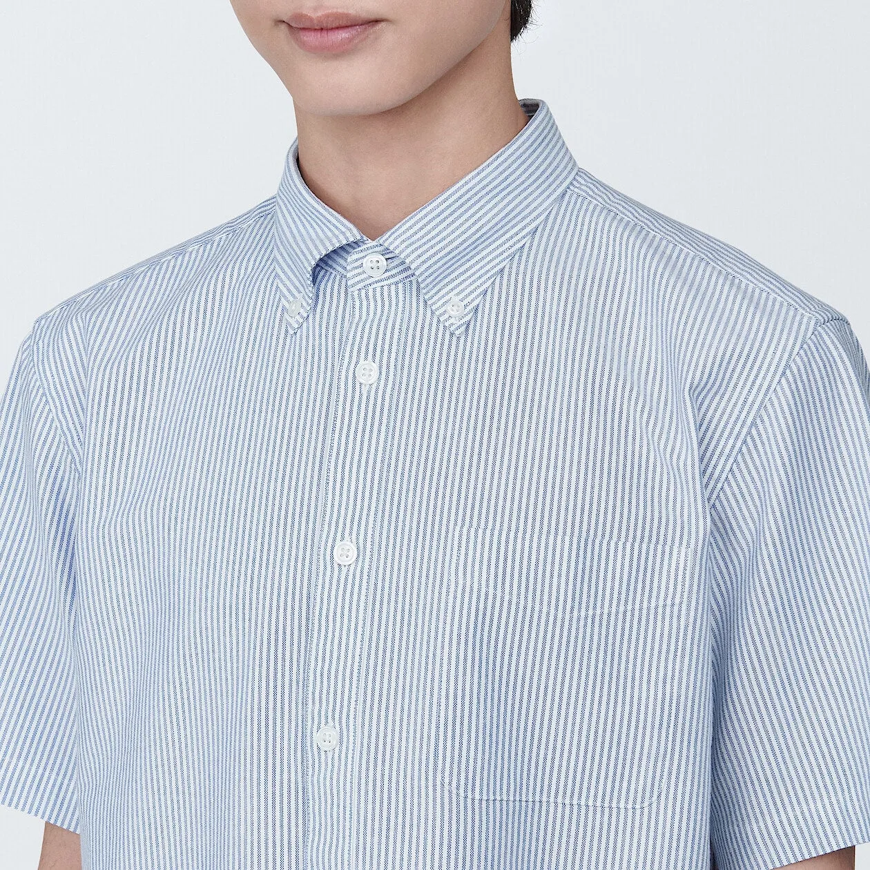 Washed Oxford Short Sleeve Shirt