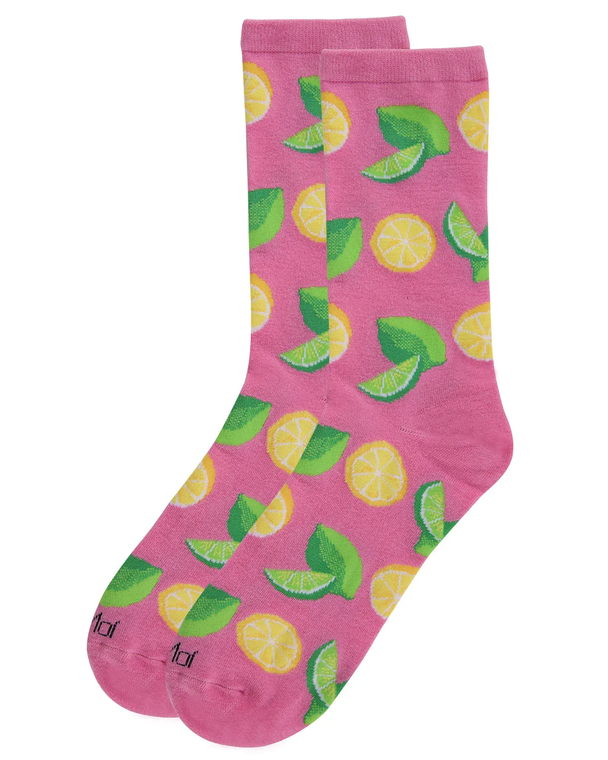 When Life Gives You Lemons Bamboo Blend Crew Socks